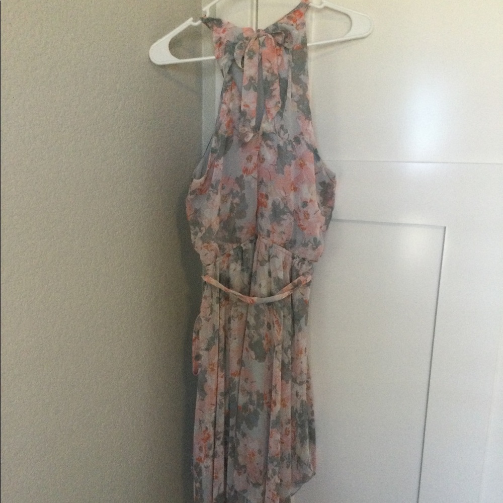 Floral handkerchief sun dress - size medium